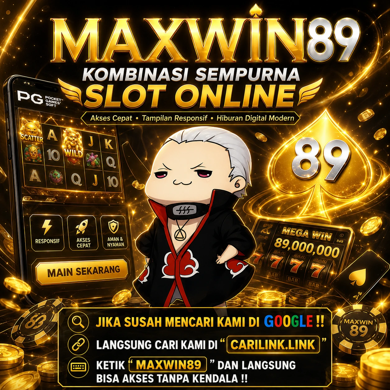 MAXWIN89: Kombinasi Sempurna Slot Online dengan PG Soft Pilihan Hari Ini